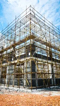 Grand site de construction